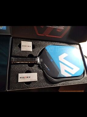 WinPick Blue Pickleball Paddle Set Of Two NIB